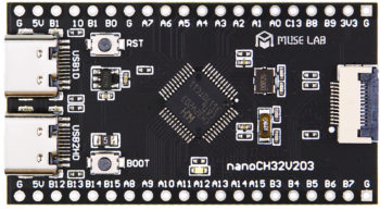 MuseLab nanoCH32V203 Development Board